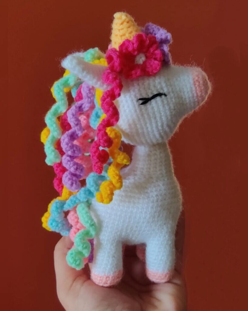 Amigurumi Unicorn Free Pattern 4