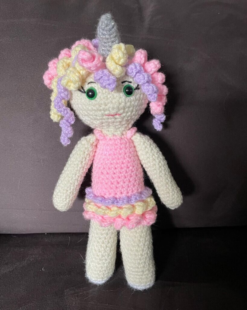 Amigurumi Unicorn Free Pattern 2