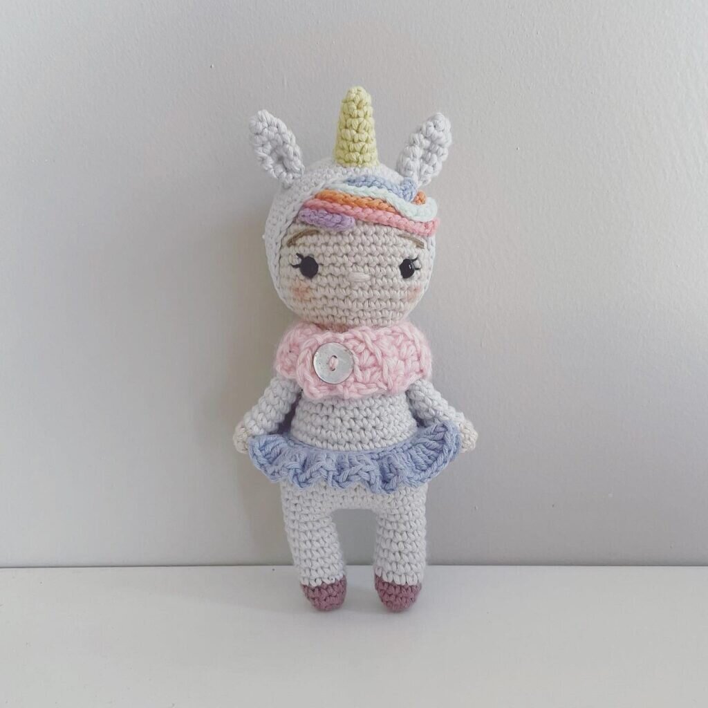 Amigurumi Unicorn Free Pattern 4