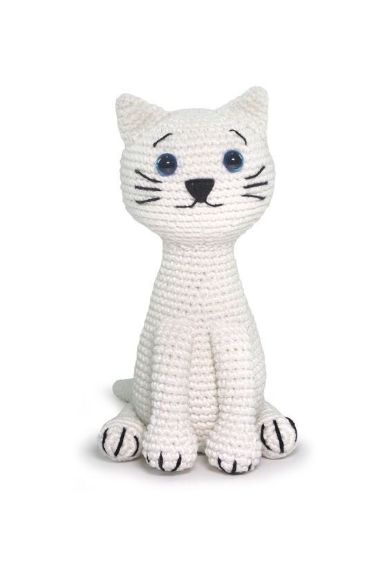 Amigurumi White Cat Free Pattern 2