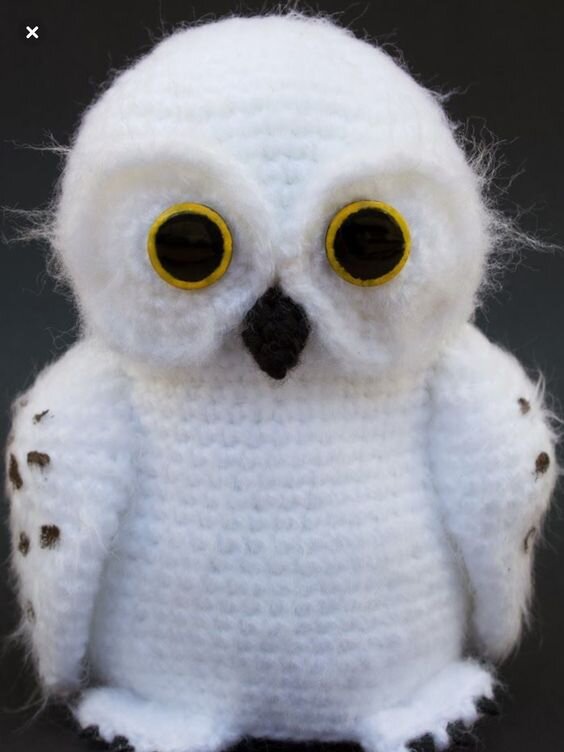 Amigurumi White Owl Free Pattern 1