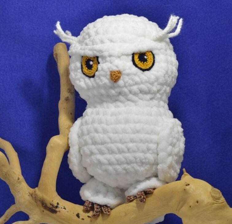 Amigurumi White Owl Free Pattern 2