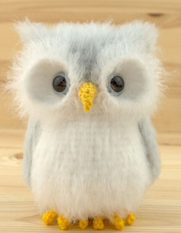 Amigurumi White Owl Free Pattern 4