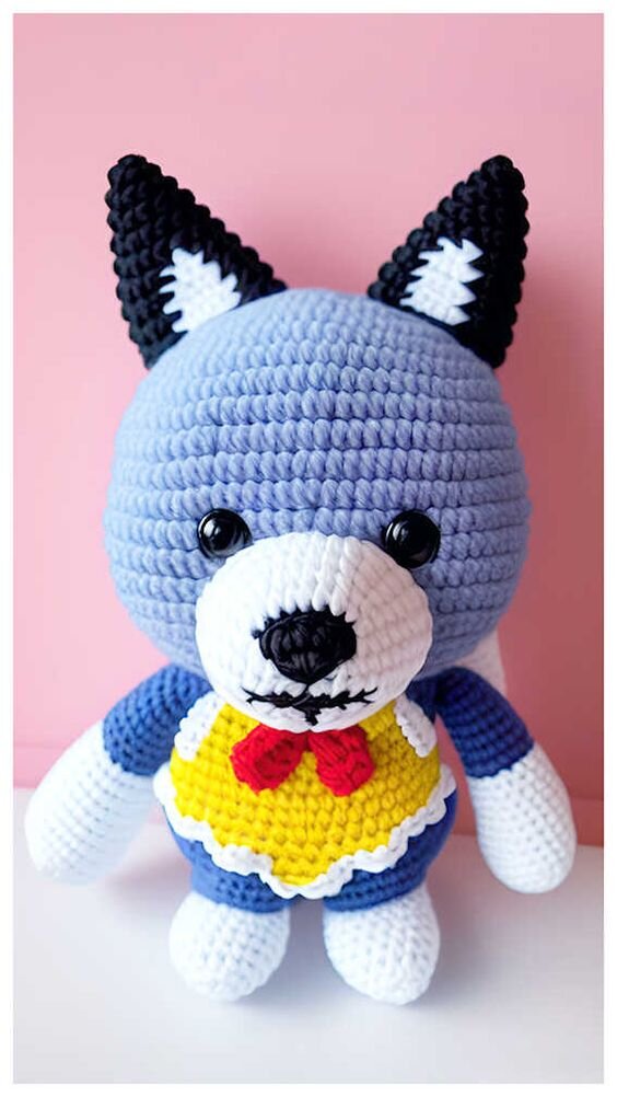 Amigurumi Wolfs Free Pattern 5