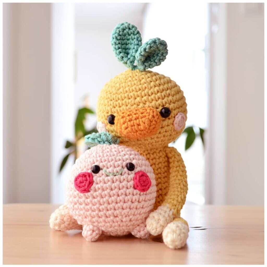 Amigurumi Yellow Chick Free Pattern 1