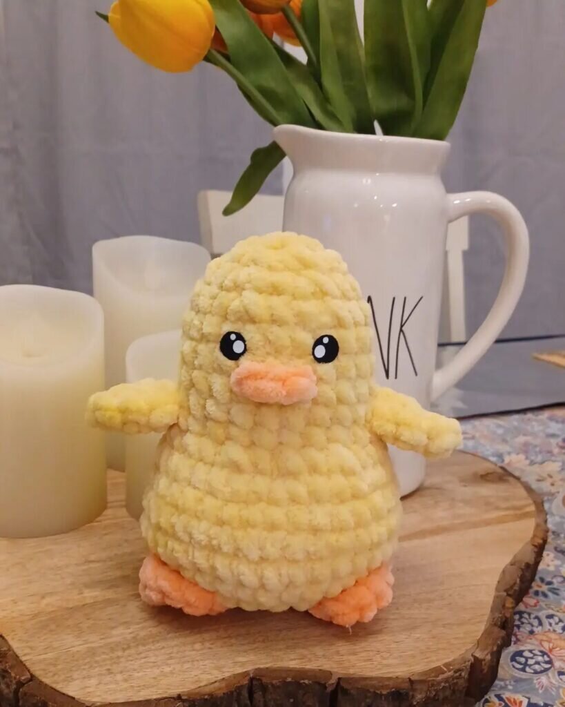 Amigurumi Yellow Chick Free Pattern 3