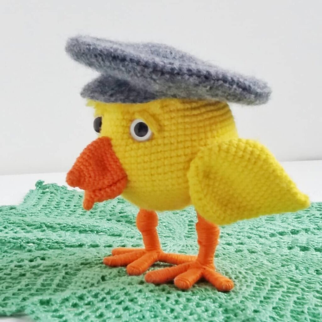 Amigurumi Yellow Chick Free Pattern 4