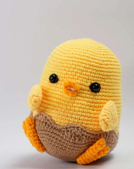 Amigurumi Yellow Chick Free Pattern 6