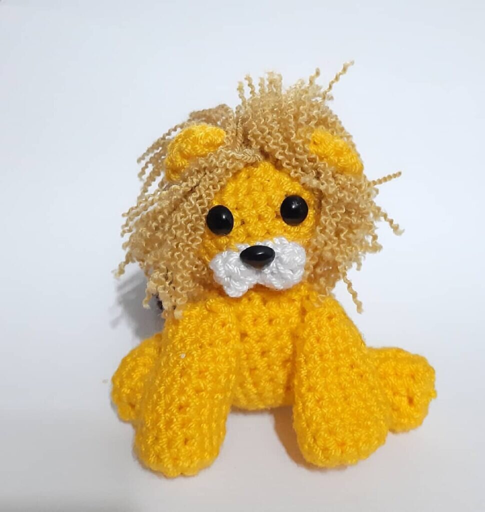 Amigurumi Yellow Leo Free Pattern 1