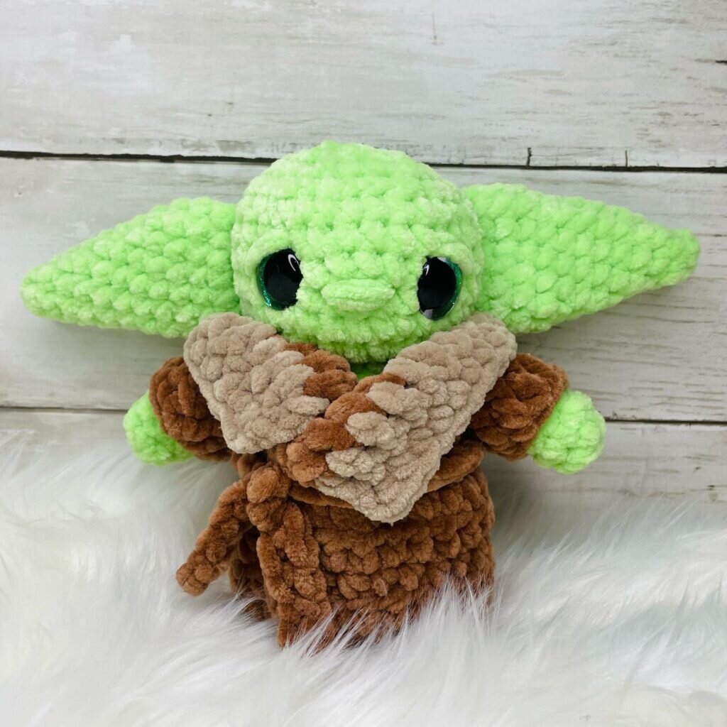 Amigurumi Yoda Free Pattern 1