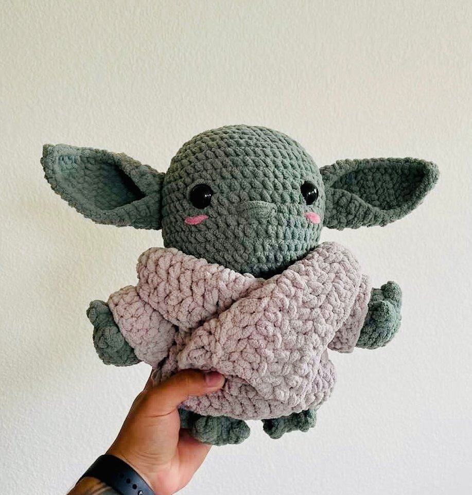 Amigurumi Yoda Free Pattern 2