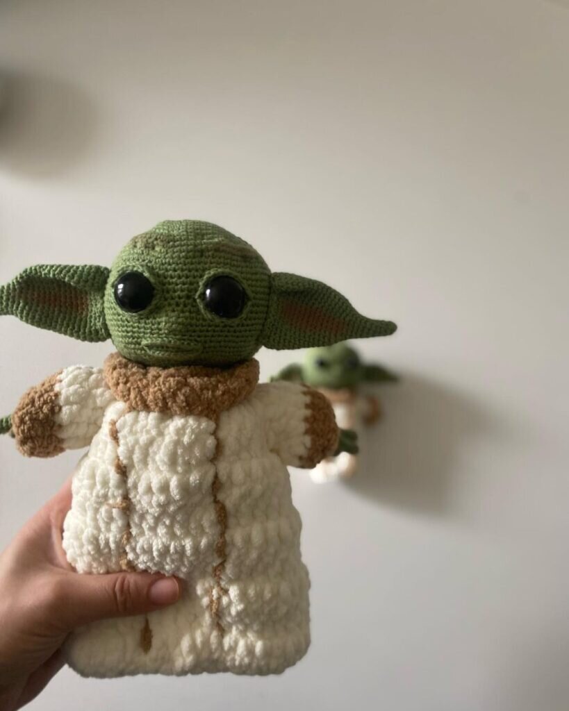 Amigurumi Yoda Free Pattern 3