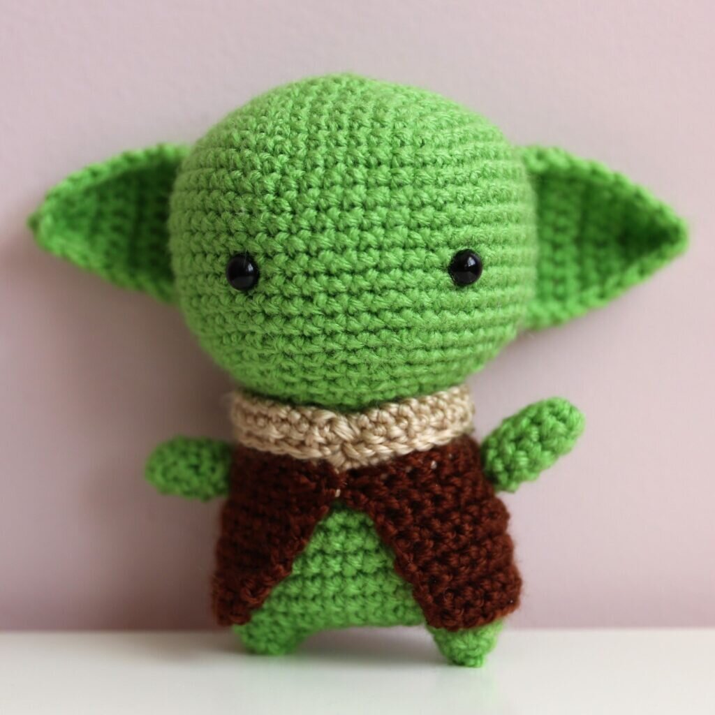 Amigurumi Yoda Free Pattern 5