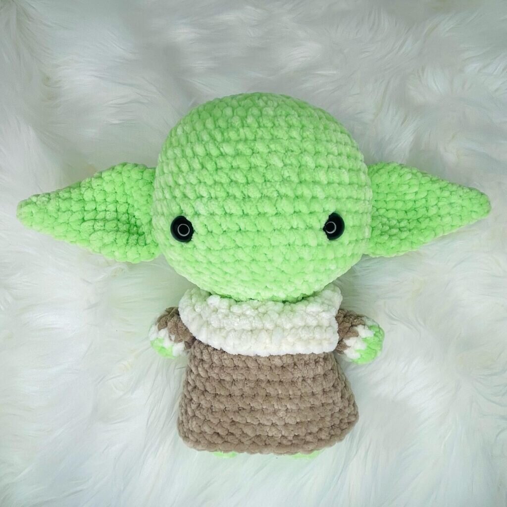 Amigurumi Yoda Free Pattern 6