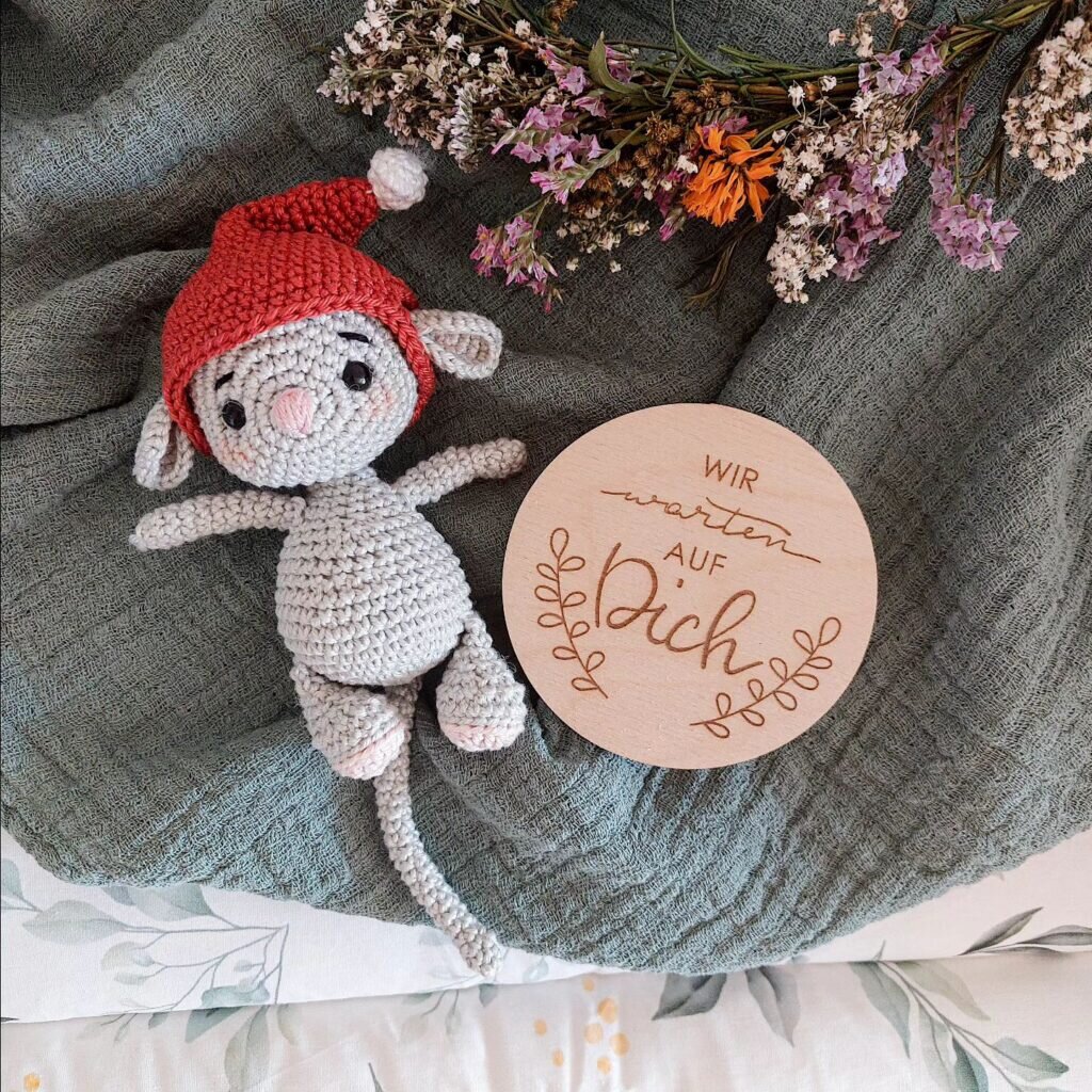 Baby Mouse Amigurumi Free Pattern 2