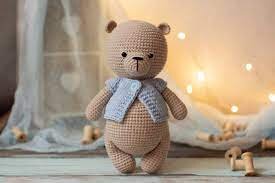 Bear With Bow Tie Amigurumi Free Pattern 4