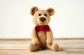 Bear With Bow Tie Amigurumi Free Pattern 5