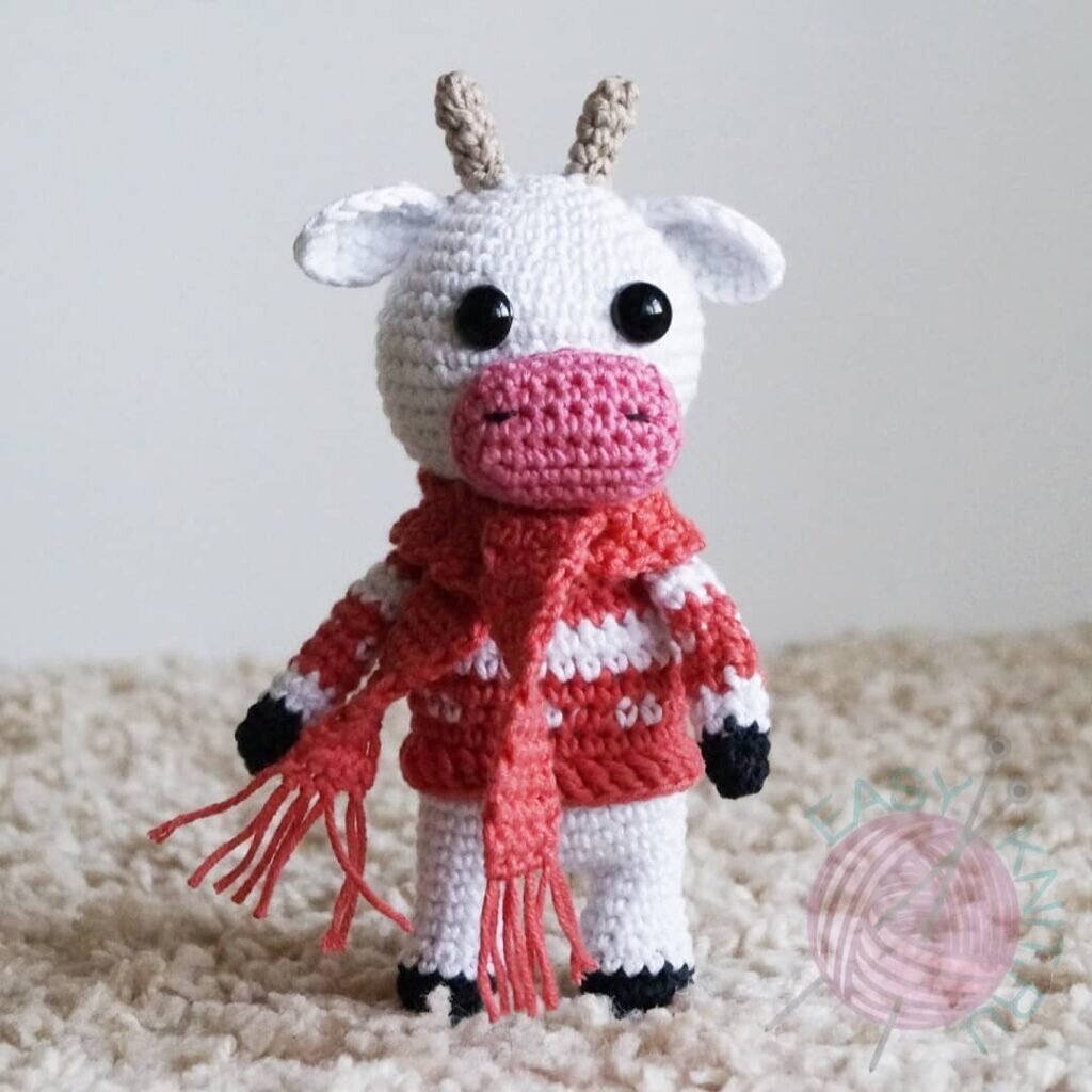 Bull Amigurumi Free Pattern 1