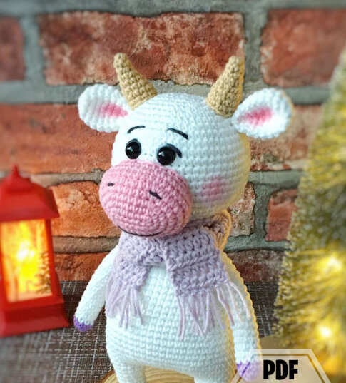 Bull Amigurumi Free Pattern