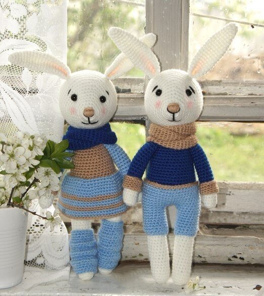 Bunny Family Amigurumi Free Crochet Pattern 2