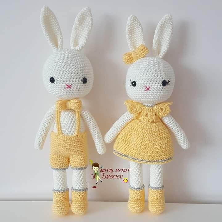 Bunny Family Amigurumi Free Crochet Pattern 3