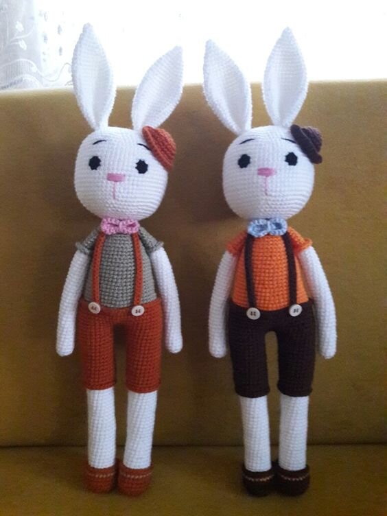 Bunny Family Amigurumi Free Crochet Pattern 8