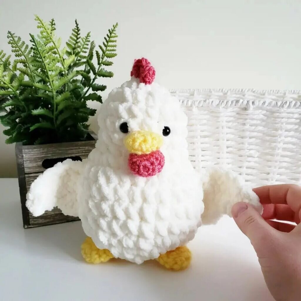 Chicken Amigurumi Free Pattern 1