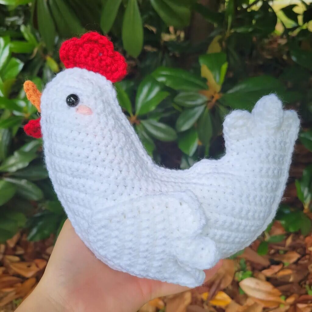 Chicken Amigurumi Free Pattern 2