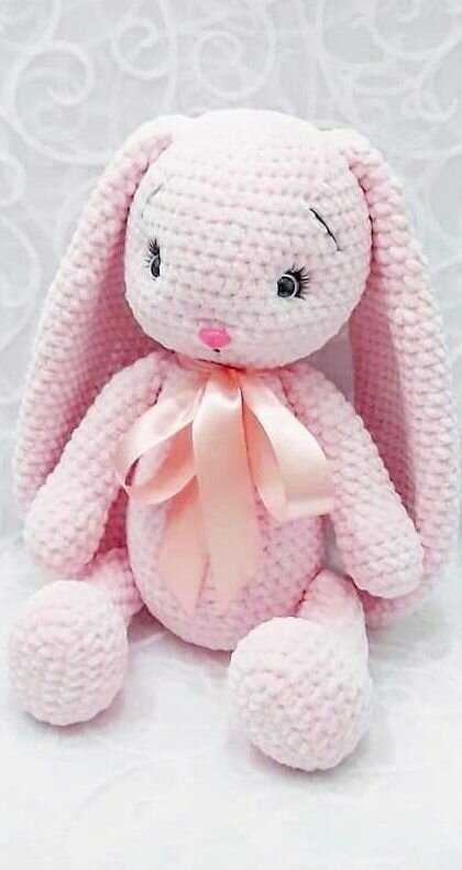 Color Rabbit Amigurumi Free Pattern 5