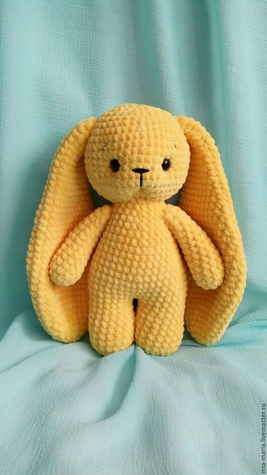 Color Rabbit Amigurumi Free Pattern 9