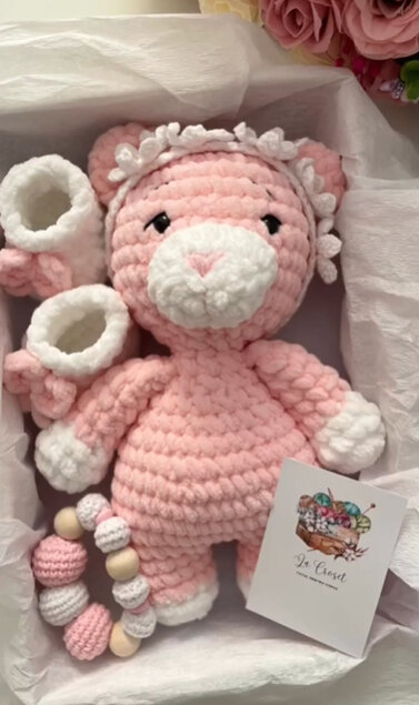 Color Toy Bear Free Crochet Pattern Amigurumi 1