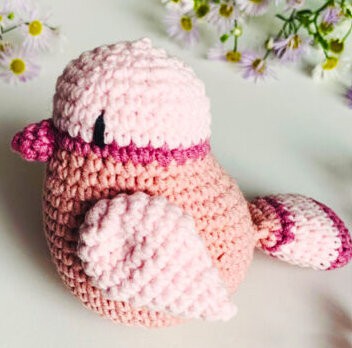 Crochet Amigurumi Easy Bird Free Pattern