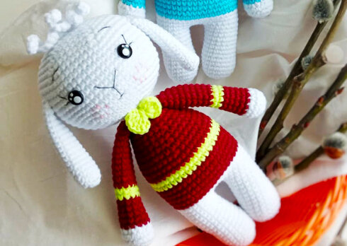 Crochet Amigurumi Rabbit Free Pattern 2