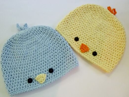 Crochet Chick Hat Free Pattern 5