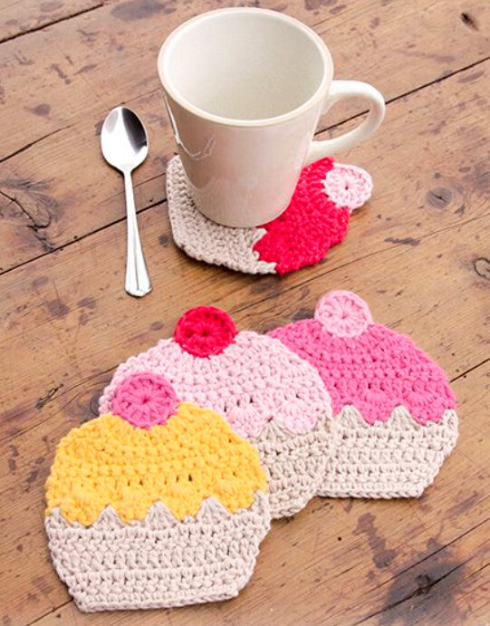 Crochet Coaster Free Pattern 4