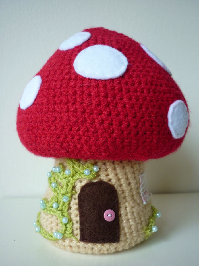 Crochet Fly Agaric Home Making 1