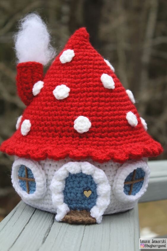 Crochet Fly Agaric Home Making 4