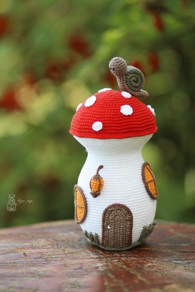 Crochet Fly Agaric Home Making 5