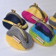 Crochet Knitted Wallet Free Pattern 1