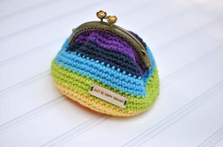 Crochet Knitted Wallet Free Pattern