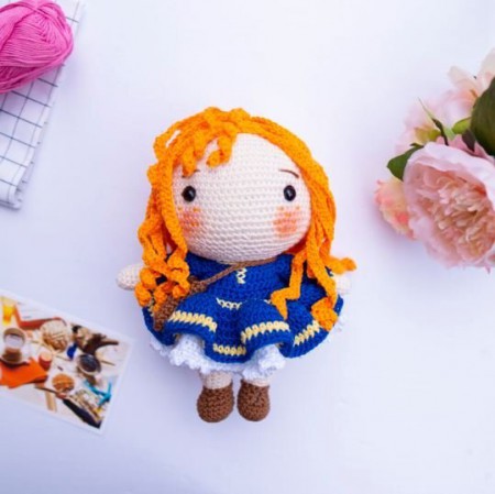 Crochet Little Princess Doll Free Pattern