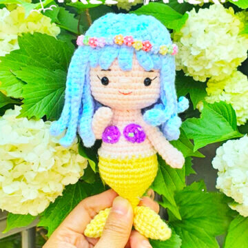 Crochet Mermaid Amigurumi Free Pattern