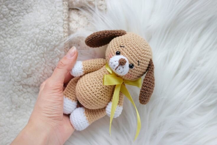 Crochet Small Chiot Amigurumi Free Pattern 1