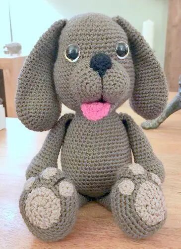 Crochet Small Chiot Amigurumi Free Pattern 10