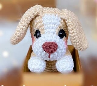 Crochet Small Chiot Amigurumi Free Pattern 3