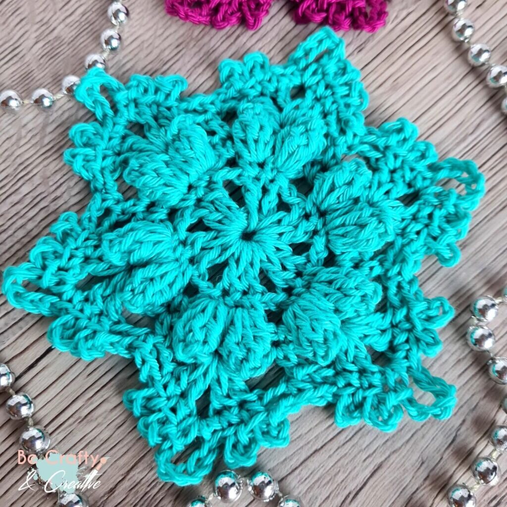 Crochet Snowflake Free Pattern 5