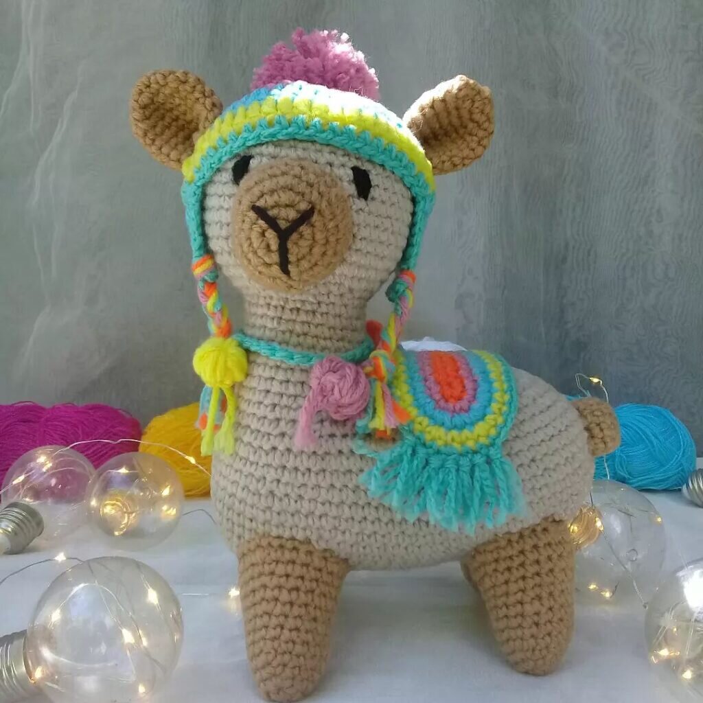 Cute Alpaca Amigurumi Free Pattern 2