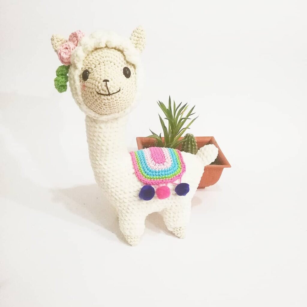 Cute Alpaca Amigurumi Free Pattern 8