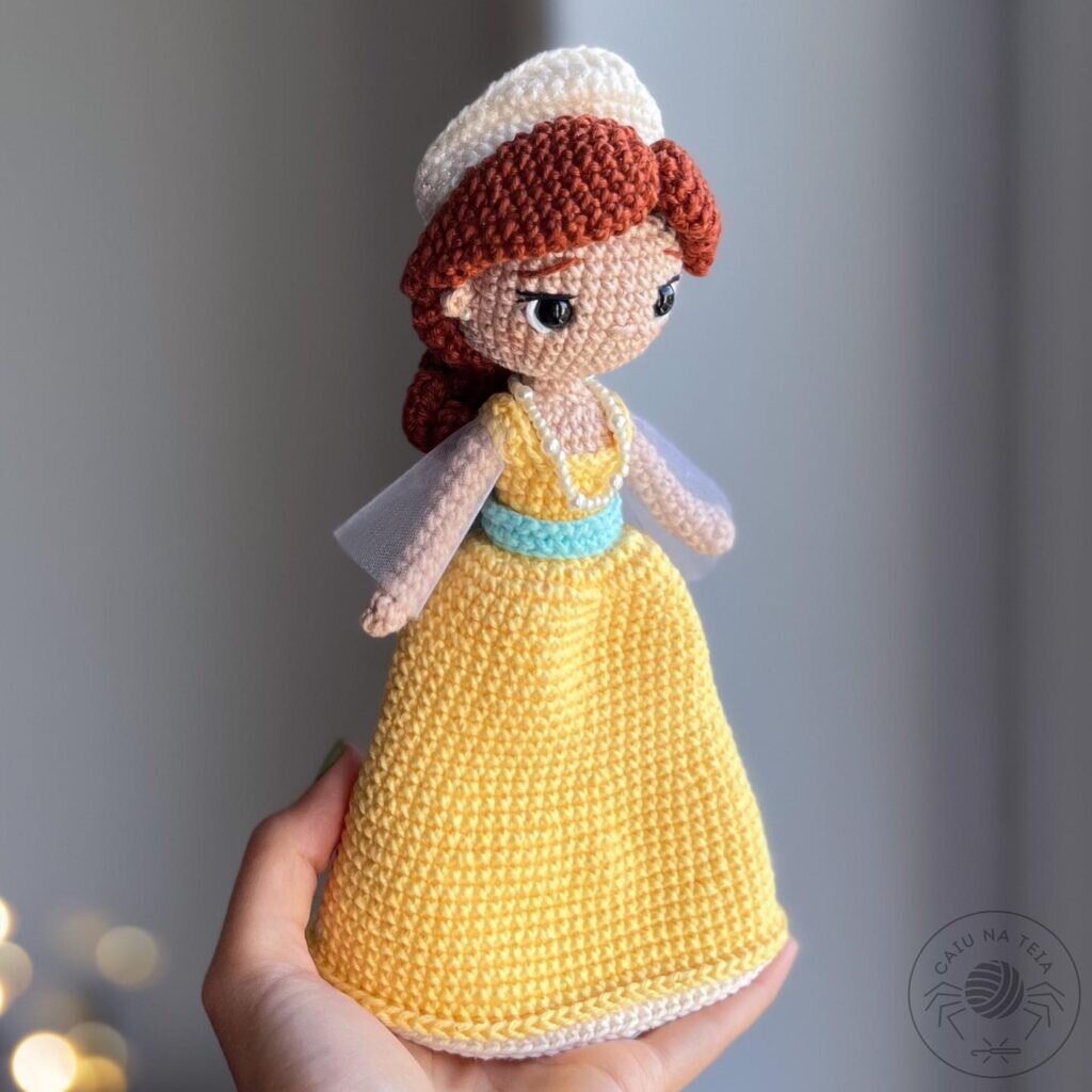 Doll Princess Amigurumi Free Pattern 3