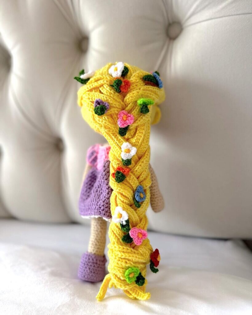 Doll Princess Amigurumi Free Pattern 5